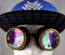 Load image into Gallery viewer, Portal Kaleidoscope Goggles - Vented Frames