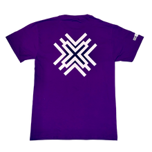 Load image into Gallery viewer, Playful Purple X Tee