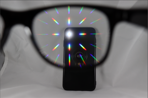 Wayfarer Single Diffraction Glasses - Assorted Frames