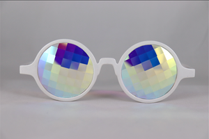 Pane Kaleidoscope Glasses - Assorted Round Frames